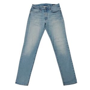 Bonobos Premium Stretch Jeans Men 34x32 Light Wash Blue Athletic Fit Flexible